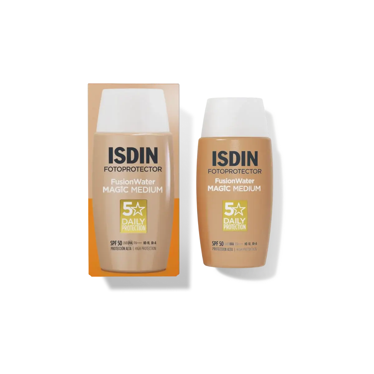 ISDIN FOTOPROTECTOR FUSION WATER MAGIC  1 FRASCO 50 ML COLOR MEDIUM